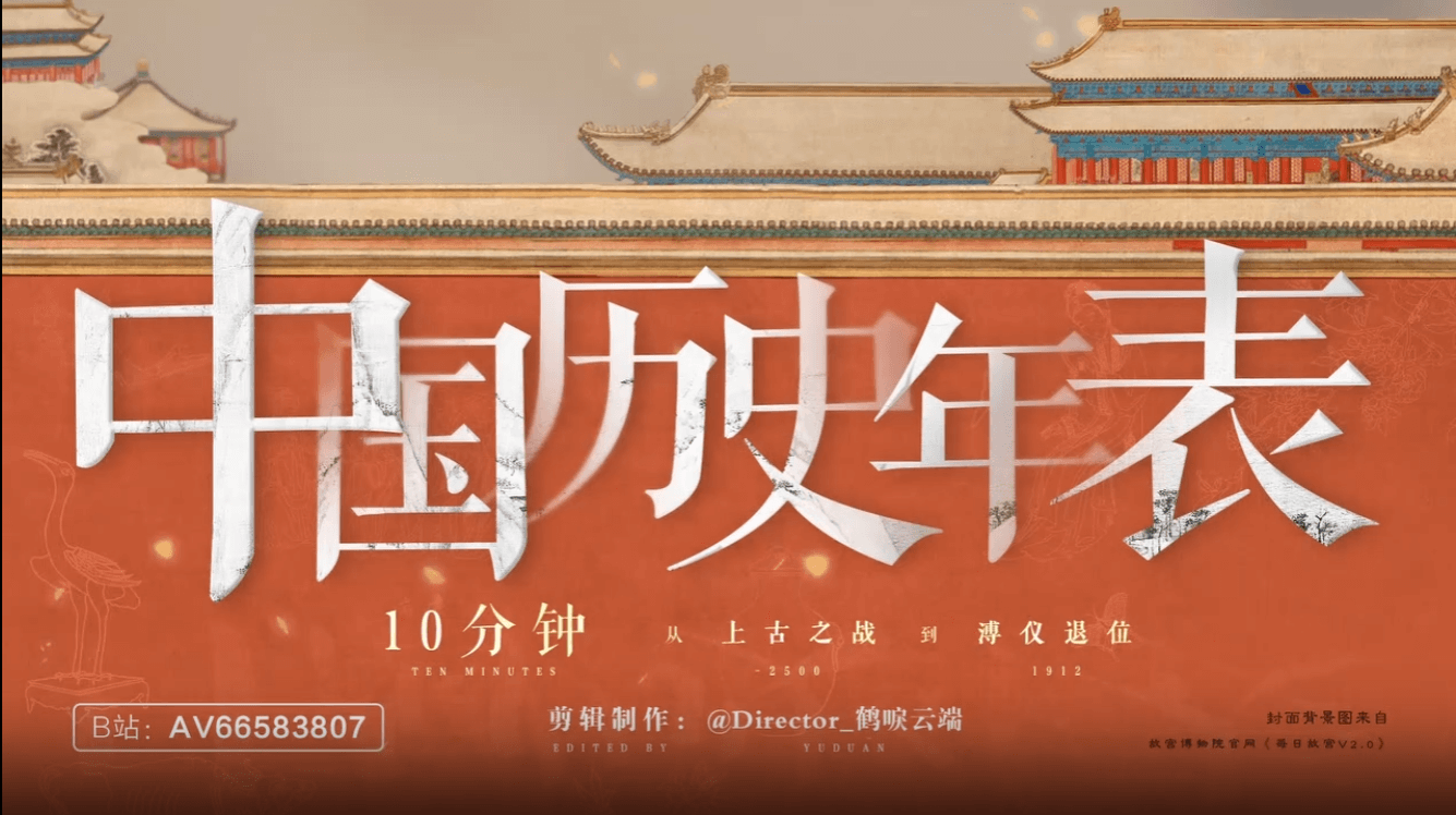 十分钟带你了解中国历史